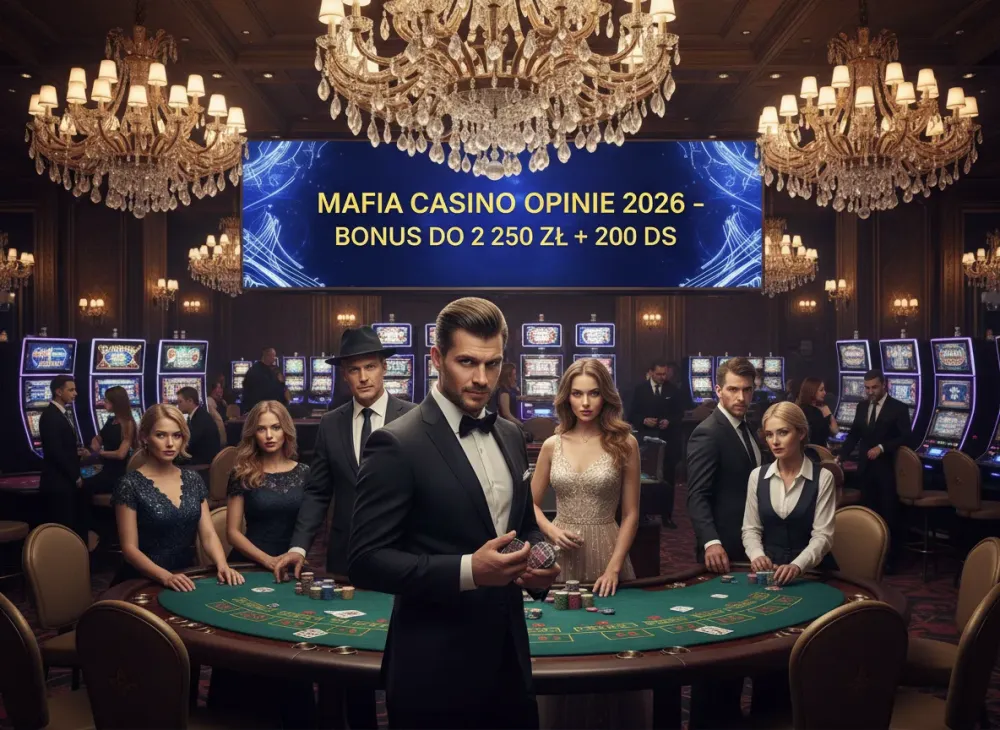 Mafia Casino opinie 2026 – bonus do 2 250 zł + 200 DS