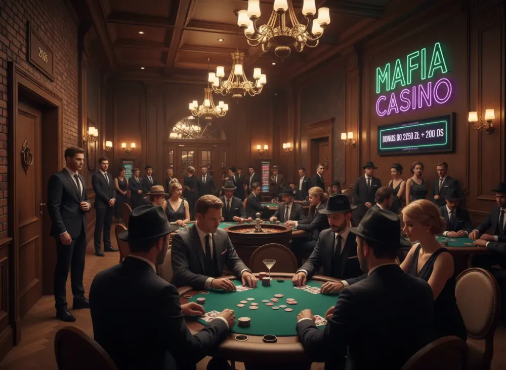 Mafia Casino opinie 2026 – bonus do 2 250 zł + 200 DS